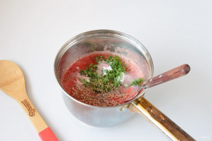 Соус из слив