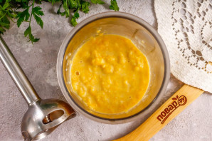 Крем-суп из сельдерея с креветками Крем-суп из сельдерея с креветками