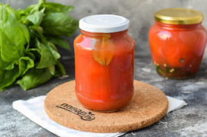 Помидоры черри в томатном соке на зиму Помидоры черри в томатном соке на зиму