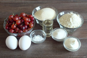 Манник с крыжовником