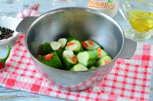 Огурцы "Под водочку" на зиму