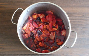 Яблочно-сливовый мармелад