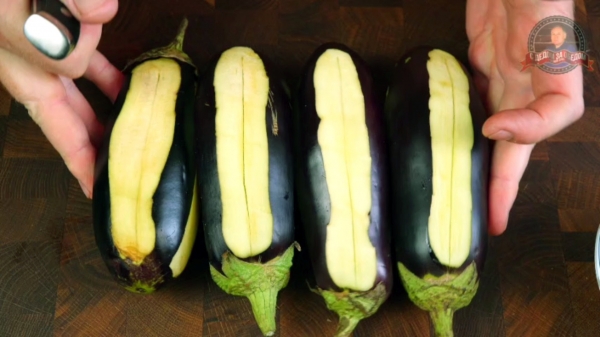 Баклажан фаршированный мясом. карныярык Баклажан фаршированный мясом. карныярык