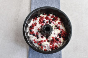 Быстрый пирог с ягодами Быстрый пирог с ягодами