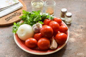 Помидоры по-армянски на зиму Помидоры по-армянски на зиму