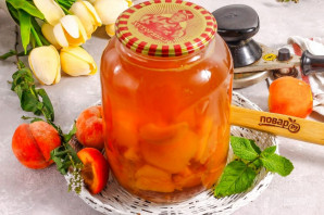 Компот из персиков на зиму