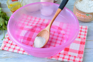 Пицца с прошутто и рукколой