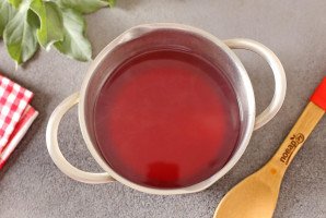 Компот из кожуры яблок