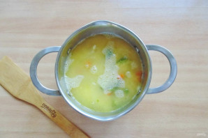 Пшенная каша с брокколи