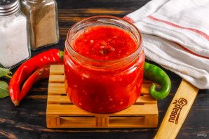 Приправа из острого перца на зиму