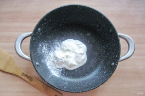 Ленивые голубцы с капустой и кабачками