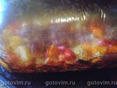 Баранина в рукаве, запеченная с овощами Баранина в рукаве, запеченная с овощами