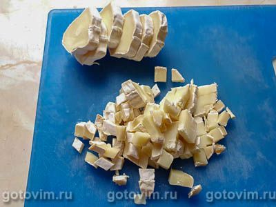 Кабачки «Ницца» запеченые с сыром Шевр и беконом