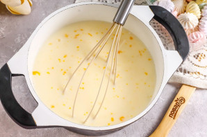 Торт "Наполеон" с безе