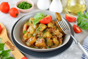 Баклажаны по-английски