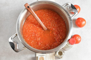 Соус на зиму из помидоров Соус на зиму из помидоров