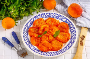 Запеченные абрикосы