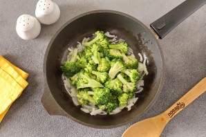 Соте из брокколи