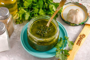 Соус из кинзы на зиму