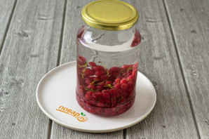 Смородиновый компот на зиму Смородиновый компот на зиму