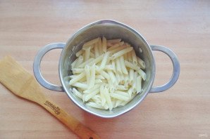 Паста с баклажанами и грибами Паста с баклажанами и грибами