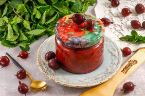 Крыжовник перетертый с сахаром на зиму Крыжовник перетертый с сахаром на зиму