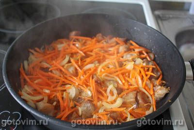 Плов со свининой на сковороде