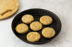 Овсяное печенье с абрикосом