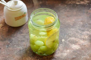 Компот из винограда на зиму