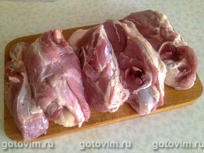 Баранина в рукаве, запеченная с овощами Баранина в рукаве, запеченная с овощами