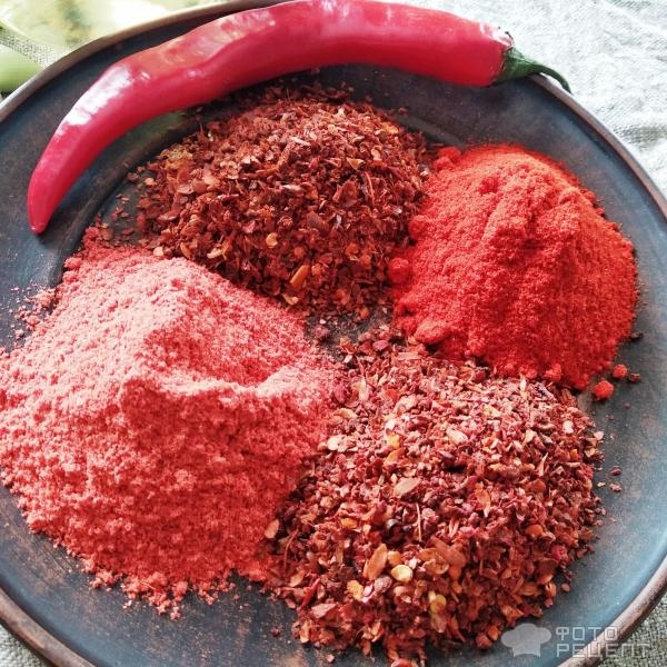 Рецепт: Чили масло Хун Ю - китайское пряное красное масло