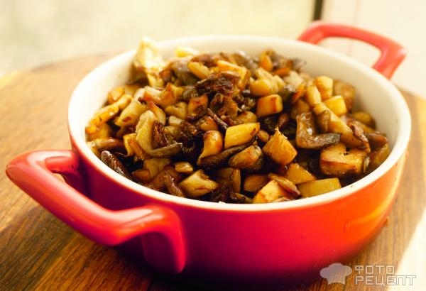 Рецепт: Корзиночки из куриного "теста" - с грибной начинкой