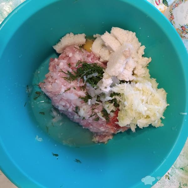 Рецепт: Котлеты - С кабачком