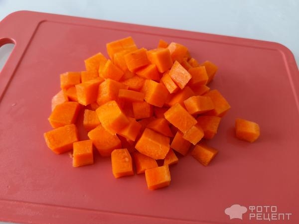 Рецепт: Куриный суп с плавленными сырками - С лапшой лагман