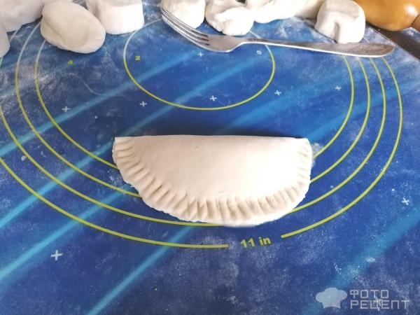 Рецепт: Кутабы - с тыквой и грецким орехом