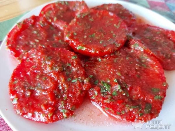 Рецепт: Маринованные помидоры - Закусочные
