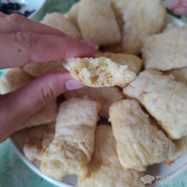 Рецепт: Печенье на кефире - Простейшее