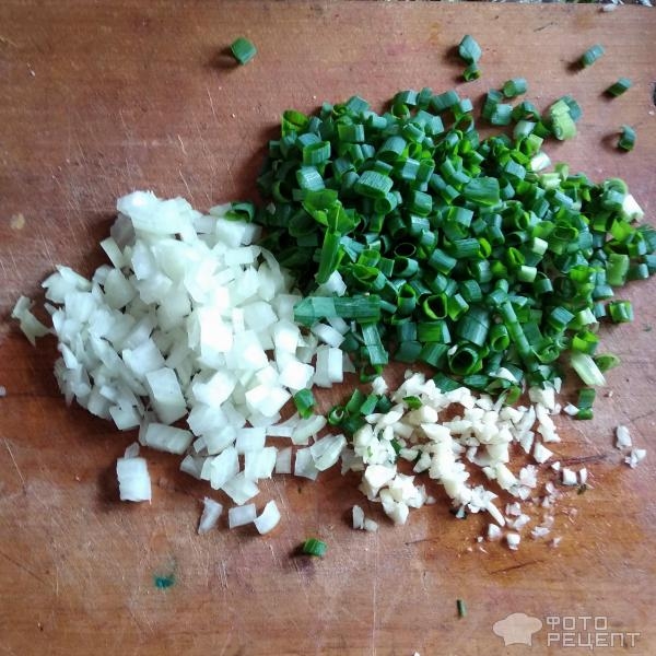 Рецепт: Пирожки из периллы - Kkaenip-Jeon - Корейский панчан