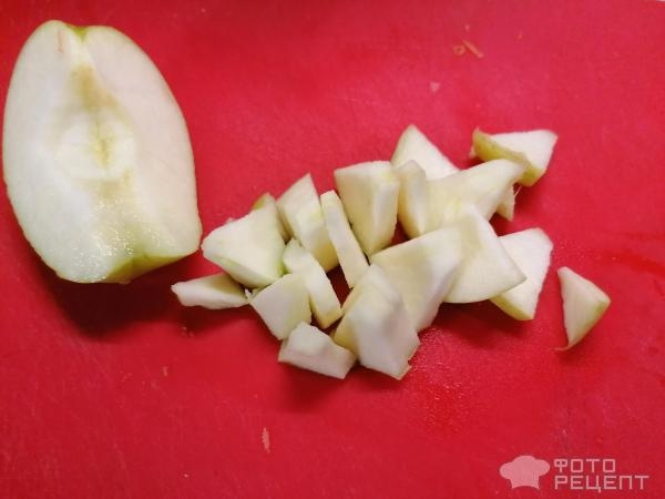 Рецепт: Рагу из баклажанов - С яблоками