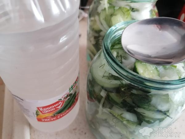 Рецепт: Салат из огурцов на зиму - как найденный, вкусно и просто