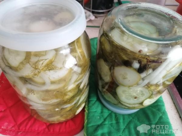 Рецепт: Салат из огурцов на зиму - как найденный, вкусно и просто