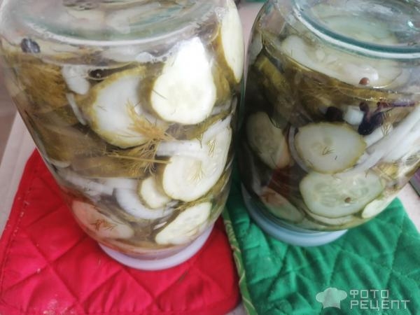 Рецепт: Салат из огурцов на зиму - как найденный, вкусно и просто