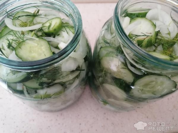 Рецепт: Салат из огурцов на зиму - как найденный, вкусно и просто