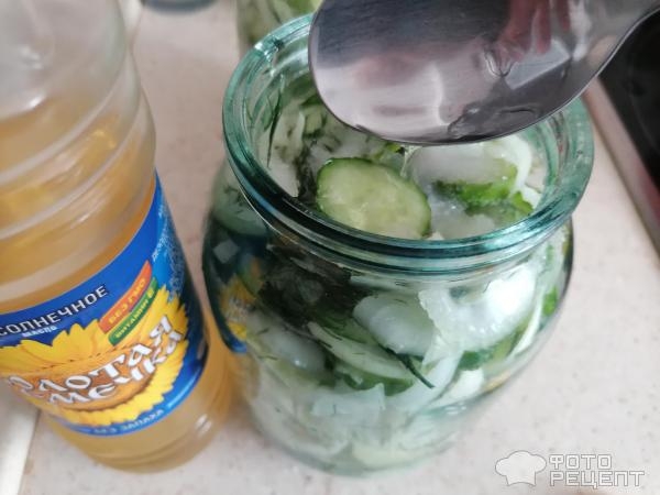 Рецепт: Салат из огурцов на зиму - как найденный, вкусно и просто