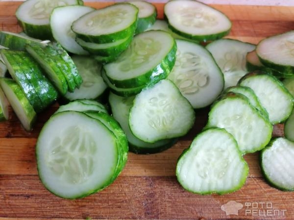 Рецепт: Салат из огурцов на зиму - как найденный, вкусно и просто