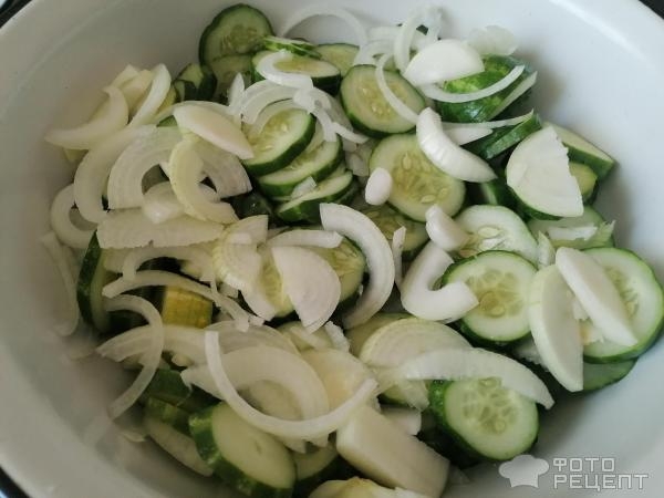 Рецепт: Салат из огурцов на зиму - как найденный, вкусно и просто