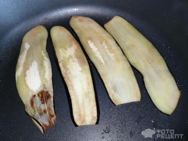 Рецепт: Салат с баклажанами - Оригинально, красиво, вкусно, сытно! Гости удивятся!