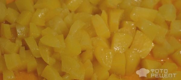 Рецепт: Торт "Молочная девочка" - с персиками и украшением из мастики Рецепт: Торт "Молочная девочка" - с персиками и украшением из мастики