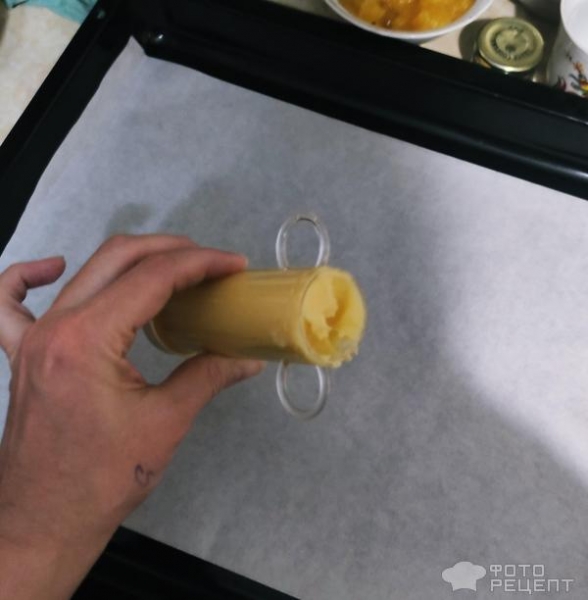 Рецепт: Заварные пирожные - Маленькие вкусняшки съедаются на ура! Рецепт: Заварные пирожные - Маленькие вкусняшки съедаются на ура!