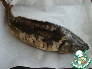 Рождественский пражский карп с киноа